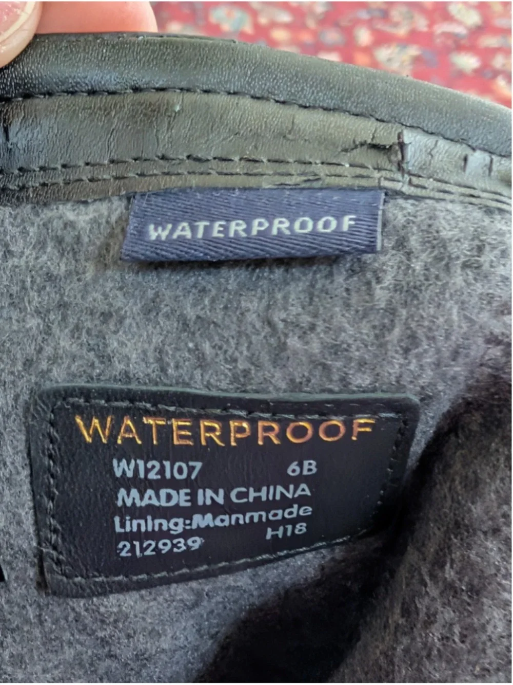 Cole Haan Millbridge Moto Waterproof Boots Black Women's Size 6B